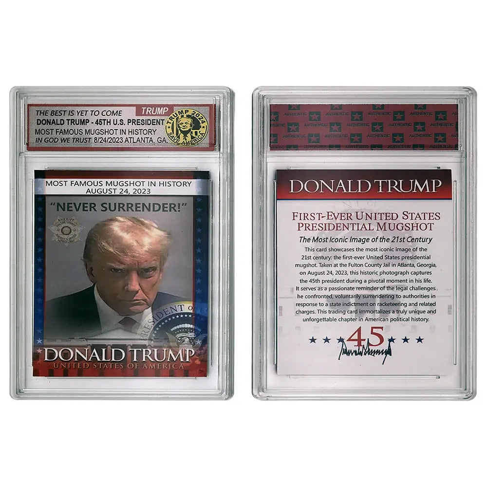 Donald Trump US President Collection Card